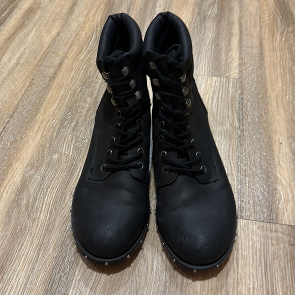 Combat boots with studs - Picture 3 of 9